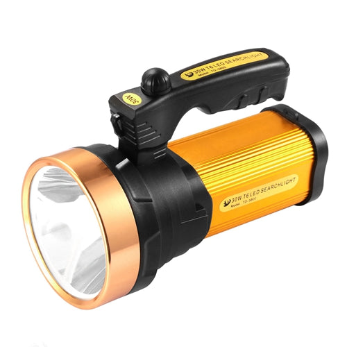 100000lm LED Searchlight IPX6 Camping Flashlights Torch Light Rechargeable Emergency - Yellow