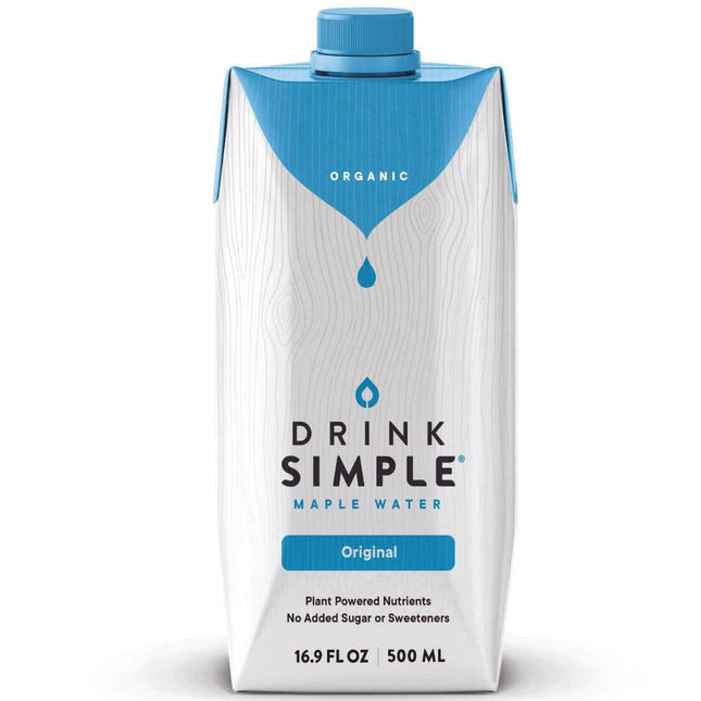 16.9 oz. Drink Simple Maple Water - Pack of 12 by Drink Simple - Vysn