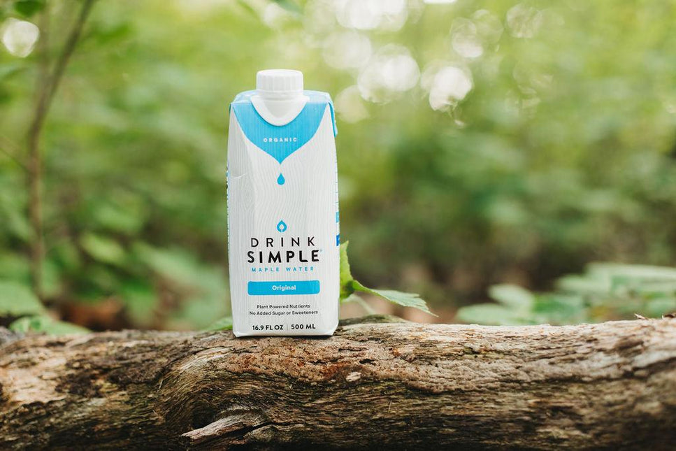 16.9 oz. Drink Simple Maple Water - Pack of 12 by Drink Simple - Vysn