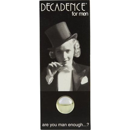 DECADENCE by Decadence (MEN) - EDT VIAL ON CARD