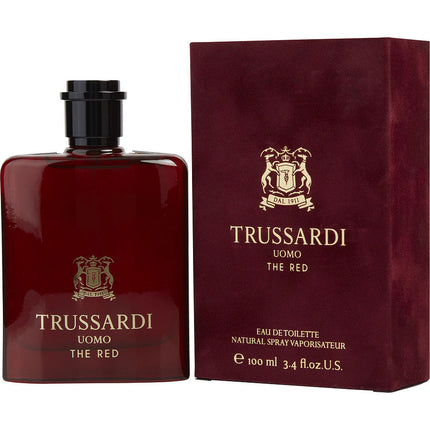TRUSSARDI UOMO THE RED by Trussardi (MEN) - EDT SPRAY 3.4 OZ