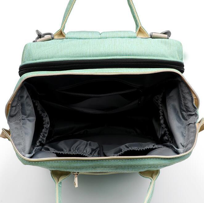2in1 Multifunctional Baby folding bed Travel Portable Large Capacity Shoulder Mommy Folding Crib Bags by A Bit Unique Boutique - Vysn