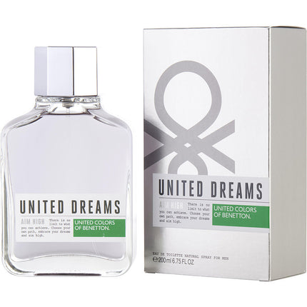 BENETTON UNITED DREAMS AIM HIGH by Benetton (MEN) - EDT SPRAY 6.7 OZ