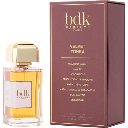 BDK VELVET TONKA by BDK Parfums (UNISEX) - EAU DE PARFUM SPRAY 3.4 OZ