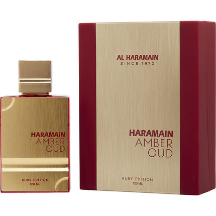 AL HARAMAIN AMBER OUD RUBY by Al Haramain (UNISEX) - EAU DE PARFUM SPRAY 4 OZ