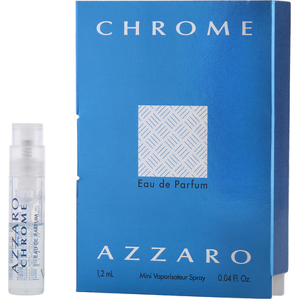 CHROME by Azzaro (MEN) - EAU DE PARFUM SPRAY VIAL ON CARD