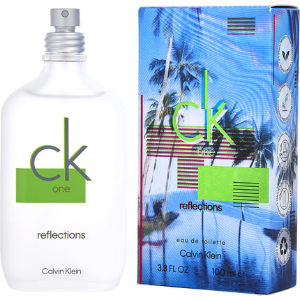 CK ONE REFLECTIONS by Calvin Klein (UNISEX) - EDT SPRAY 3.4 OZ (LIMITED EDITION)