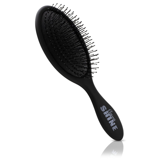 AquaShine Wet & Dry Soft-Touch Paddle Hair Brush - Vysn