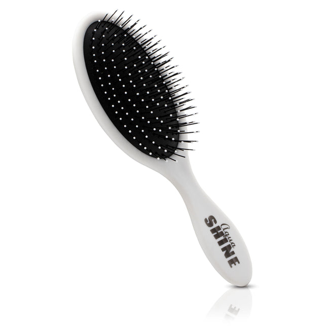AquaShine Wet & Dry Soft-Touch Paddle Hair Brush - Vysn
