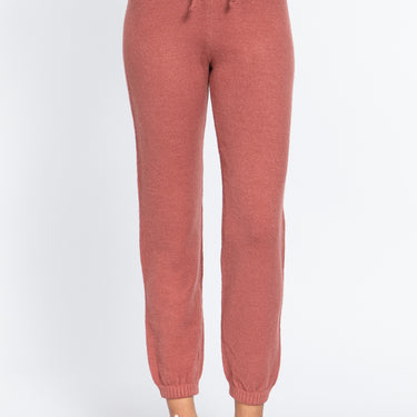 Drawstring Sweater Long Pants