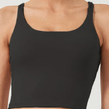 Solid Color Plain Sports Bra