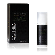 Olive Oil & Aloe Vera Night Cream - Intense Hydration Shea Butter w/ Organic Oils & Berries - 50mL