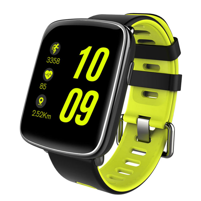 1.54'' Color Screen Smart Watch Fitness Tracker - IP68 Waterproof, Heart Rate Monitor, Pedometer, Sleep Monitor - Green