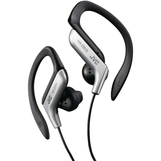JVC HAEB75S Ear-Clip Earbuds (Silver)