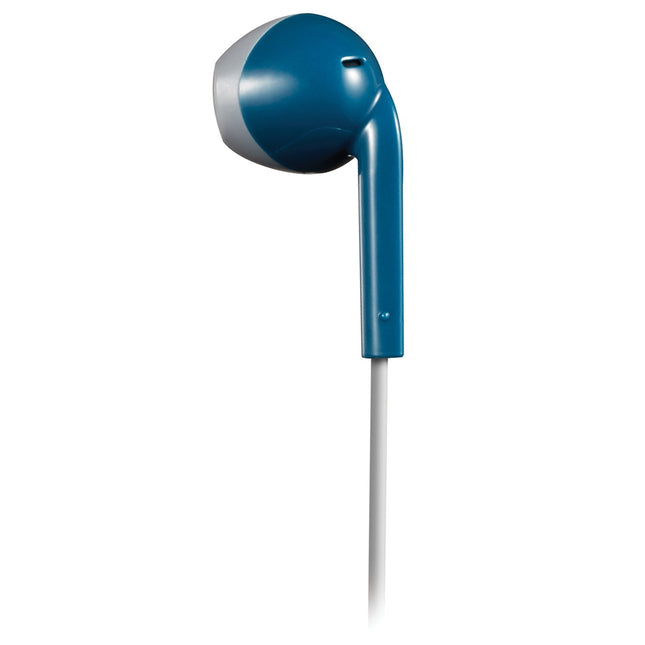 JVC HAF19MAH Retro In-Ear Wired Earbuds with Microphone (Blue)