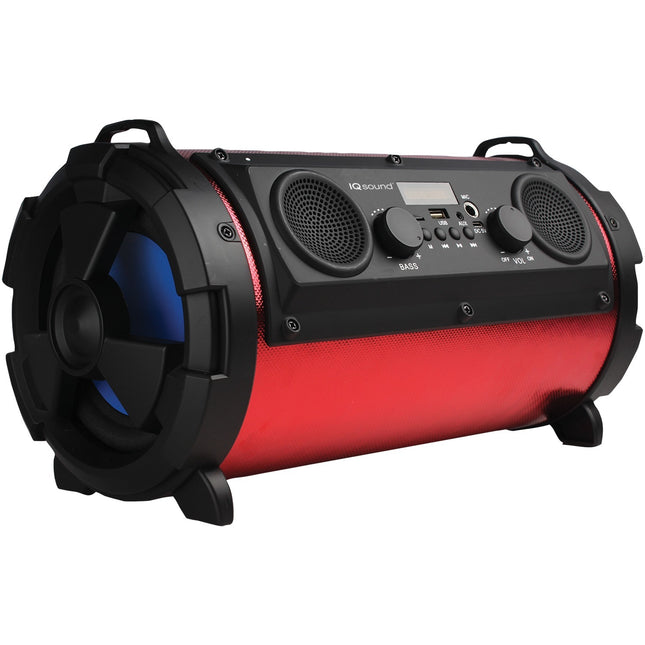 Supersonic IQ-1525BT-RD Wireless Bluetooth Speaker (Red)