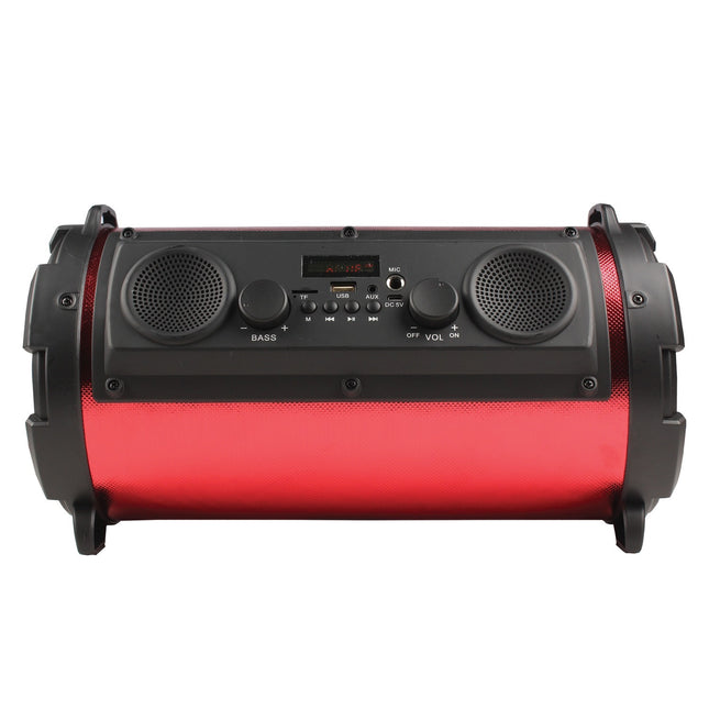 Supersonic IQ-1525BT-RD Wireless Bluetooth Speaker (Red)
