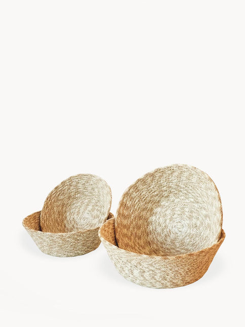 Agora Woven Nesting Bowl (Set of 4) by KORISSA - Vysn