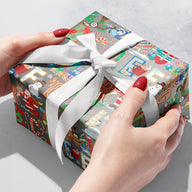 Alphabet Christmas Gift Wrap by Present Paper - Vysn