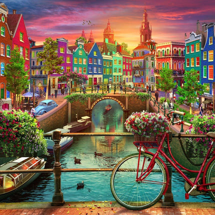 Amsterdam Jigsaw Puzzles 1000 Piece by Brain Tree Games - Jigsaw Puzzles - Vysn