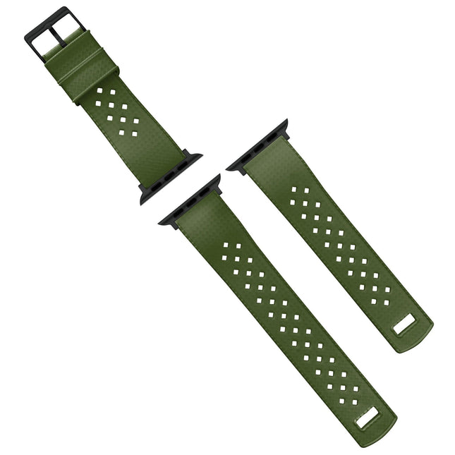 Apple Watch | Tropical-Style 2.0 | Army Green by Barton Watch Bands - Vysn