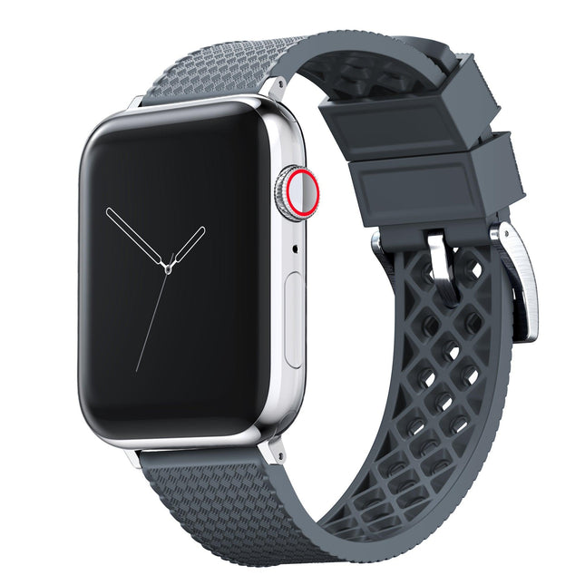 Apple Watch | Tropical-Style 2.0 | Smoke Grey by Barton Watch Bands - Vysn