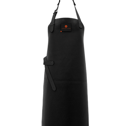 Arteflame Leather Grill Apron, Black by Arteflame Outdoor Grills - Vysn