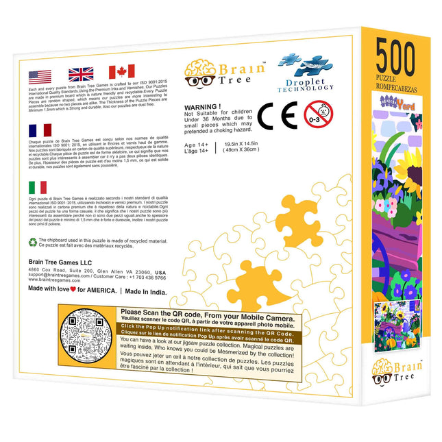 Backyard Jigsaw Puzzles 500 Piece by Brain Tree Games - Jigsaw Puzzles - Vysn