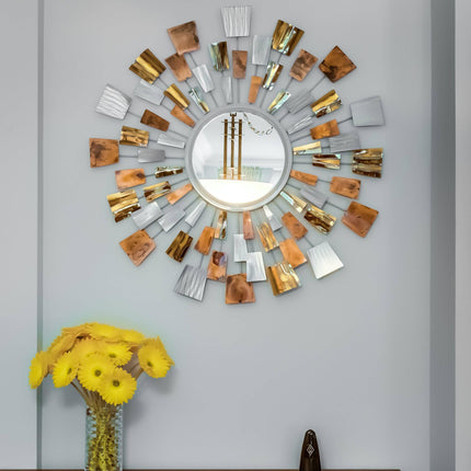 Beyond Limits Decoration Mirror by Peterson Housewares & Artwares - Vysn