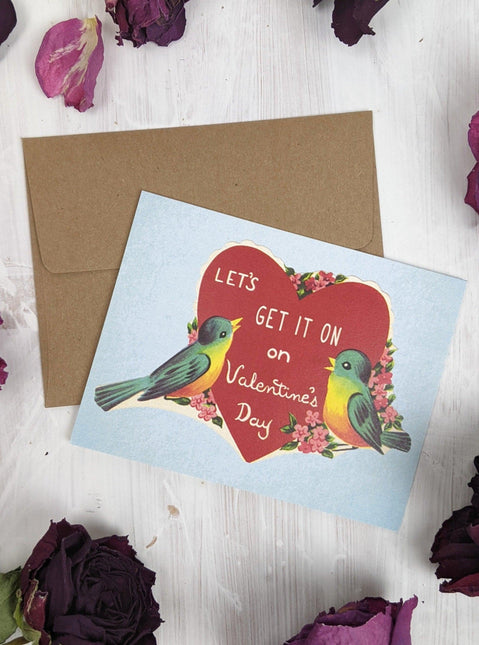 Bird Lovers Valentine Card by Ash & Rose - Vysn