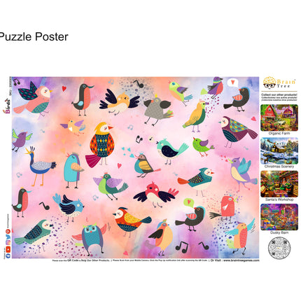 Birds Jigsaw Puzzles 500 Piece by Brain Tree Games - Jigsaw Puzzles - Vysn