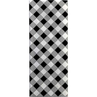 Black Gingham 20" x 30" Gift Tissue Paper by Present Paper - Vysn