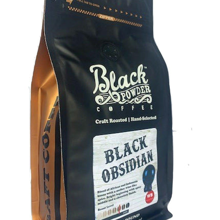 Black Obsidian Coffee Blend by Black Powder Coffee - Vysn