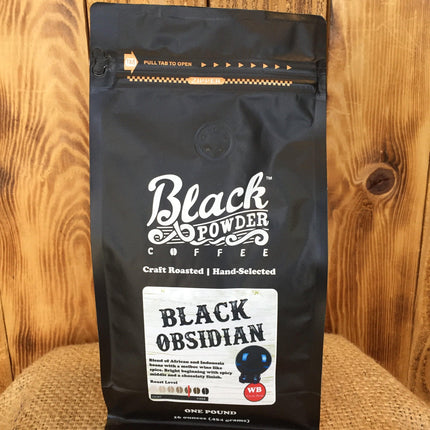 Black Obsidian Coffee Blend by Black Powder Coffee - Vysn
