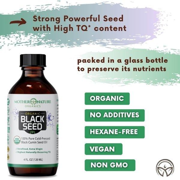 Black Seed Oil by Mother Nature Organics - Vysn