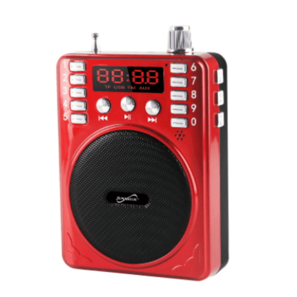 Bluetooth Portable PA System - Red - VYSN