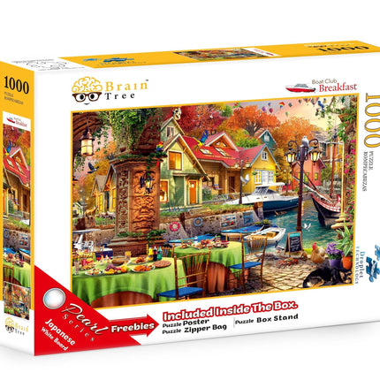 Boat Club Breakfast Jigsaw Puzzles 1000 Piece by Brain Tree Games - Jigsaw Puzzles - Vysn