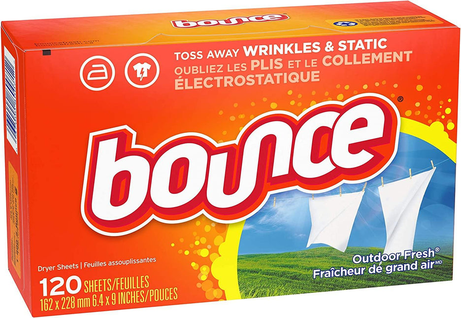 Bounce Dryer Sheets for back window shrink, 120 Count by Premiumgard.com - Vysn