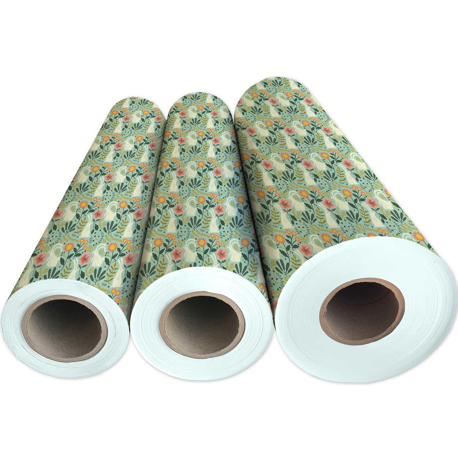 Bunny Rabbits Easter Gift Wrap by Present Paper - Vysn