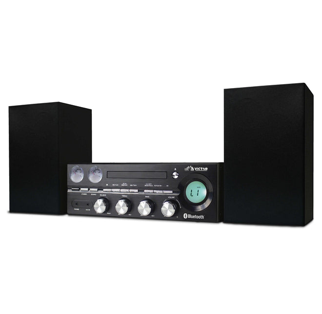Milwaukee 50W Desktop CD Stereo System with Bluetooth - Vysn