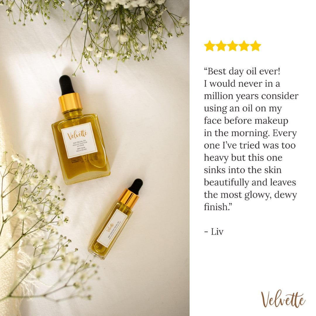 Calming Face Oil (Day) by Velvette - Vysn