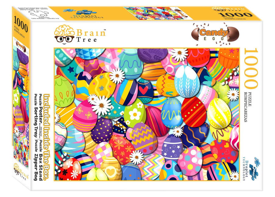 Candy Egg Jigsaw Puzzles 1000 Piece by Brain Tree Games - Jigsaw Puzzles - Vysn
