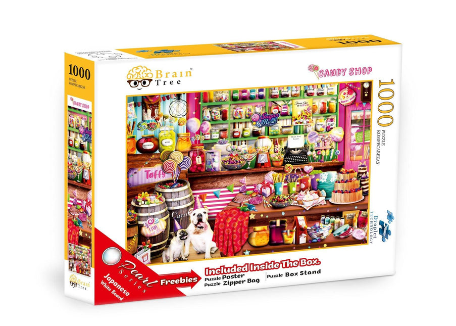 Candy Shop Jigsaw Puzzles 1000 Piece by Brain Tree Games - Jigsaw Puzzles - Vysn