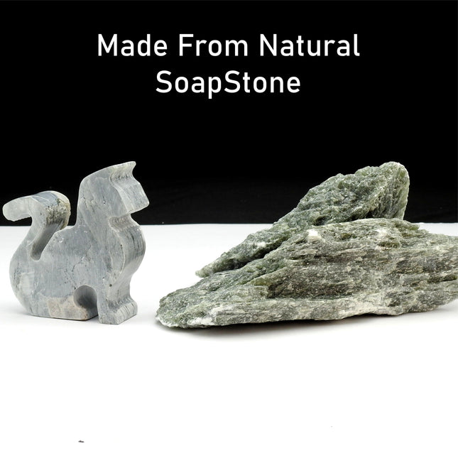 Cat Soapstone Carving Kit: Safe and Fun DIY Craft for Kids and Adults by Brain Tree Games - Jigsaw Puzzles - Vysn