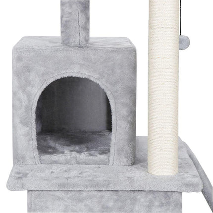 Cat Tree House Scratching Post with Ramp by Onetify - Vysn