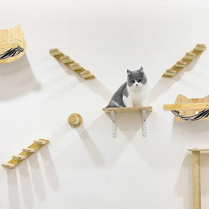Cat Wall Shelves - Style A by GROOMY - Vysn