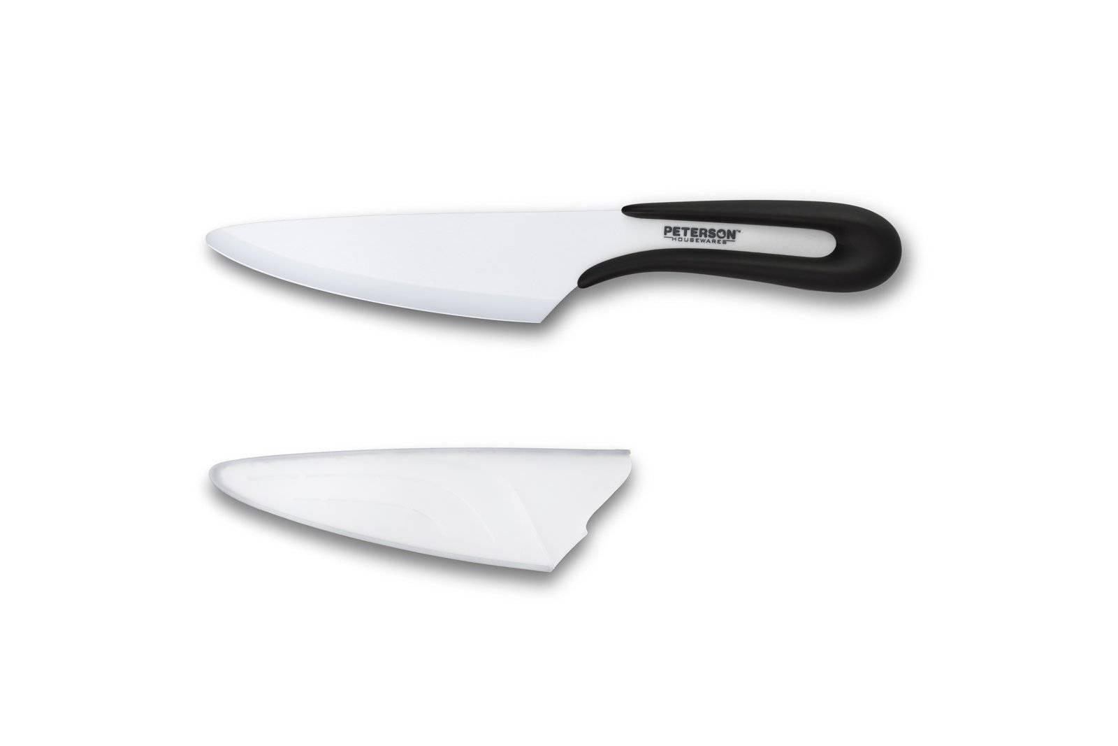 Ceramic knife - 5" U HANDLE CERAMIC KNIFE by Peterson Housewares & Artwares - Vysn