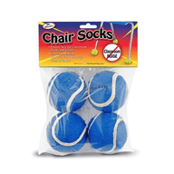 Chair Socks, Set of 4, Blue by The Pencil Grip, Inc. - Vysn