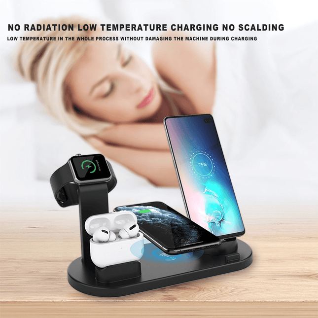 ChargeUp 6-in-1 Wireless Charging Station w/ Watch Charger INCLUDED - VYSN