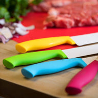 Chef's Choice Colorful Professional 12 Piece Knife Set By Cooler Kitchen by Cooler Kitchen - Vysn